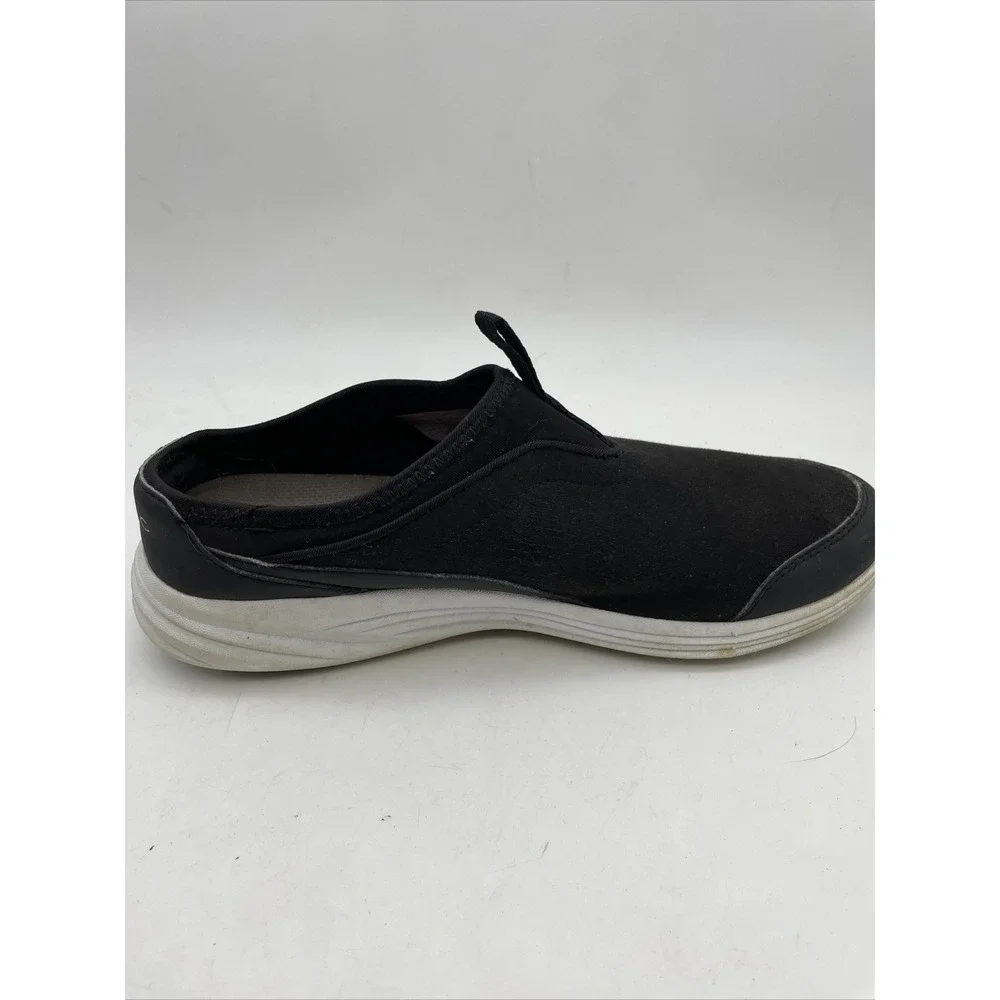Vionic Adell Black‎ Suede Comfort Slip-on Flat Shoe Women's sizes 9.5